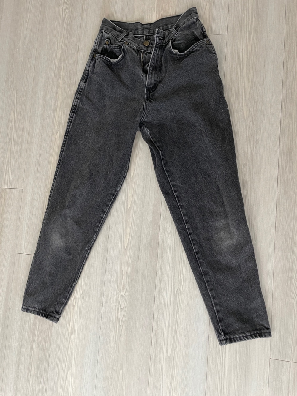 Vintage chic Black High-Rise Jeans